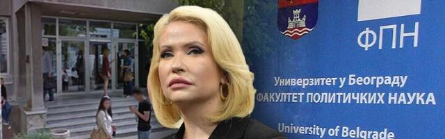 Sandra Božić upisala doktorske studije na FPN-u: Imala prosek malo veći od 7 i 0 bodova za godine studiranja