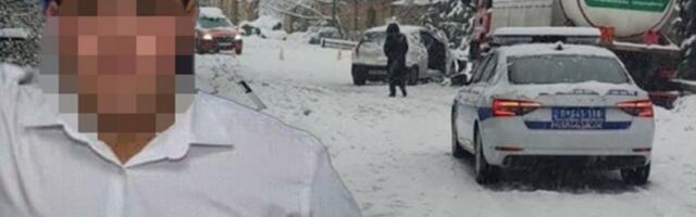 OVO JE VLADIMIR KOJI JE NASTRADAO KOD SMEDEREVA! Kolima proklizao zbog snega, pa se sudario sa cisternom! POGINUO NA MESTU! (FOTO)