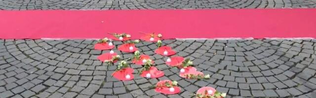 Studenti ultramaratonci stigli do Augsburga: Violinistrkinja svirala "Tamo daleko" (FOTO)