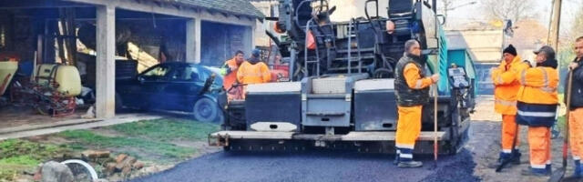 Нов ас­фалт за сва се­ла Пан­че­ва