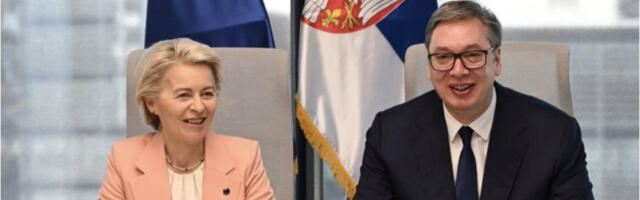 Vučić danas u Briselu: Predsednik na radnoj večeri sa Ursulom fon der Lajen