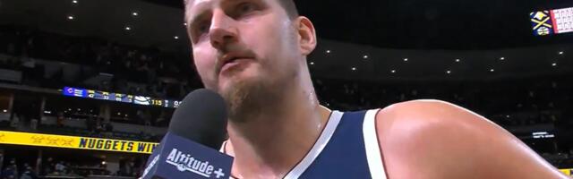 Urnebesna izjava Nikole Jokića posle istorijske večeri: Uvek kažem... /VIDEO/