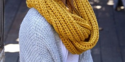 20 najlepših kombinacija sa infinity pletenim šalovima