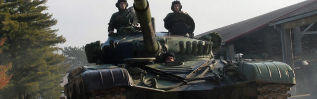 Редовна обука у тенковским јединицама Војске Србије