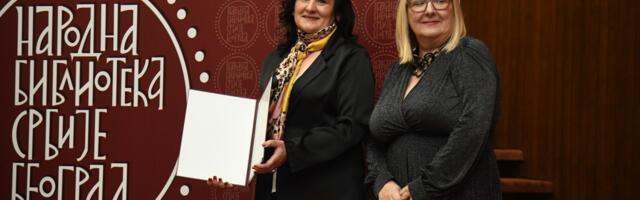 Narodna biblioteka Srbije proslavila 194 godine rada, nagrada „Janko Šafarik“ Dobrili Begenišić