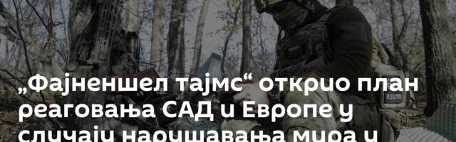 „Фајненшел тајмс“ открио план реаговања САД и Европе у случају нарушавања мира у Украјини