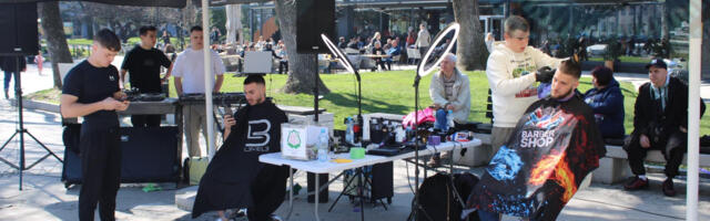 Humanitarna akcija šišanja za pomoć Ognjenu Miličiću