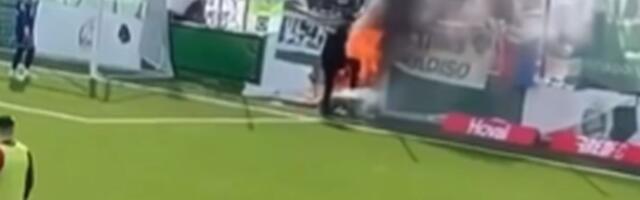 Bivši reprezentativac Italije gasio požar tokom meča