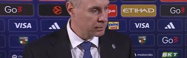 TRENER PARTIZANA SUROV POSLE DEBAKLA U LITVANIJI: Ovo večeras... bolje da ne kažem...