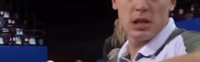 Hamad Međedović pobesneo na kamermana tokom meča sa Vavrinkom