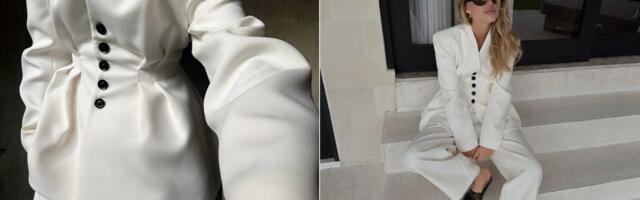 Kako kombinovati beli sako i izgledati moćno ove jeseni