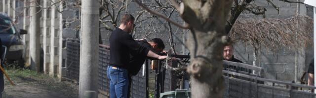 NEIZDRŽLJIVO! Lazići RONE SUZE PRED DRAGANOVU SAHRANU u Brestaču - Najbliži ih pridržavaju i grle (VIDEO)