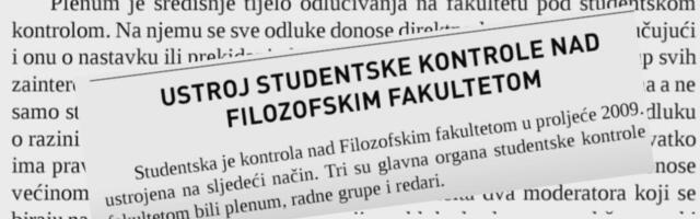 Blokaderska kuharica: plenum, radne grupe, sekcije, redari – 4. Deo