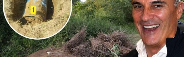 EKSKLUZIVNE FOTOGRAFIJE! Ovo je mesto gde je bilo zakopano telo Aleksandra Nešovića u buretu, jezivi prizori iz Inđije otkrivaju tragove zločina! (FOTO)