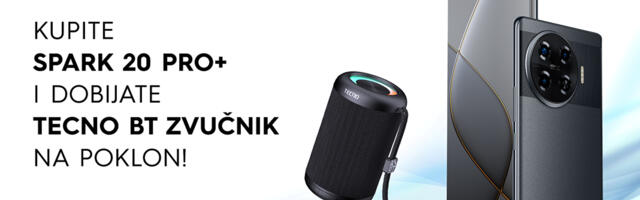 Kupite Spark 20 Pro+ i dobijate TECNO BT zvučnik na poklon!