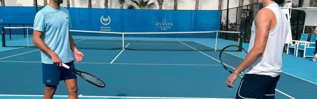 Đoković tri dana trenirao sa 66. igračem sveta, ovaj nije krio oduševljenje