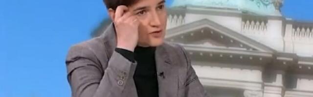 Brnabić došla na RTS da ćuti (VIDEO)