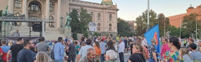 Novi protest "Srbija protiv nasilja": Okupljanje ispred Skupštine, šetnja do ministarstava