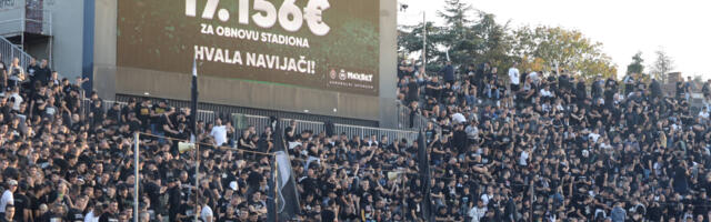 Partizan saopštio vesti za ponos: Meč sa Čukaričkim najgledaniji ove sezone u celoj ligi!