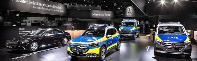 Mercedes predstavlja nova vozila za policiju i carinu