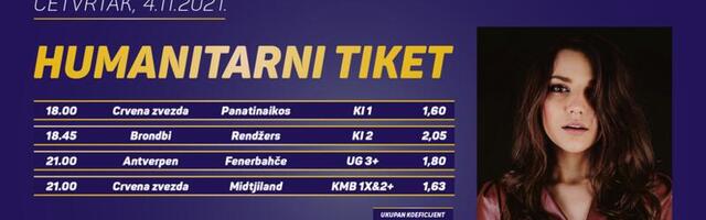 Humanitarni tiket u podne: Mitra Mladenović tipuje za Koš za sreću