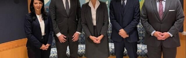 Đilas i saradnici sa Donfrid i Eskobarom u Vašingtonu