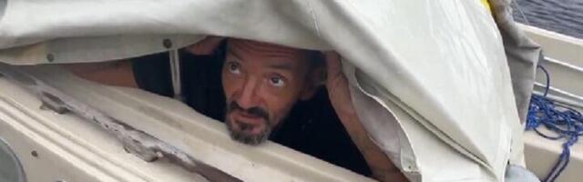 Žestok nalet uragana dočekao na brodu, odbio da se evakuiše (VIDEO)