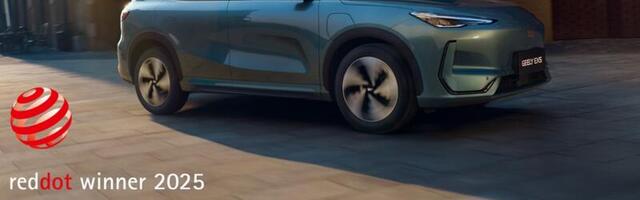 Geely EX5 osvojio Red Dot nagradu za dizajn