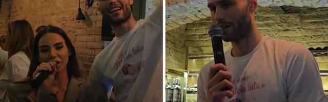 Košarkaš Partizana slavi rođenje ćerke! Zapevala mu OVA zvezda, on održao govor: "Moja žena je šampion!"