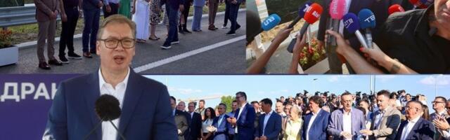 "DOBRO DOŠLI SUTRA U BEOGRAD!" Vučić otvorio deonicu auto-puta od Adrana do Preljine i pozvao narod na sutrašnji skup - U PONEDELJAK U 18 ČASOVA O NOVIM MERAMA!