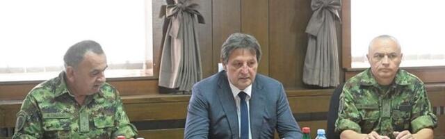 Ministar Gašić obišao Komandu Kopnene vojske u Nišu