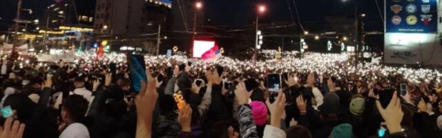 MUP saopštio broj učesnika na protestu