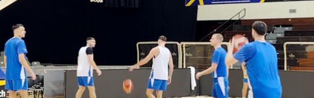 Zavirite na trening Srbije pred BIH: Evo čime su se Orlovi bavili!