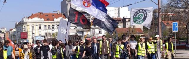 Studenti u blokadi za danas najavili akciju i šetnju centralnim beogradskim ulicama