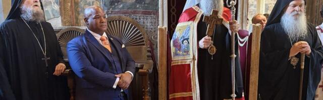 Patrijarh Porfirije i pastor Berns stigli u manastir Visoki Dečani