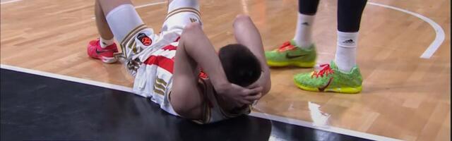 Uh, težak, nesportski faul nad Miljenovićem!