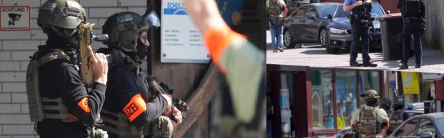 PRVI SNIMCI I FOTOGRAFIJE DRAME U NEMAČKOJ BANCI! Nepoznati muškarac upao u filijalu i uzeo zaposlene za taoce, sumnja se da ima više počinilaca (VIDEO/FOTO)