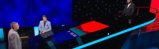 Tragač se srušio u studiju i pao: Šok situacija u kvizu "Potera" (VIDEO)