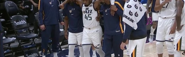 Džezeri u neverici, povredio se Donovan Mičel (VIDEO)