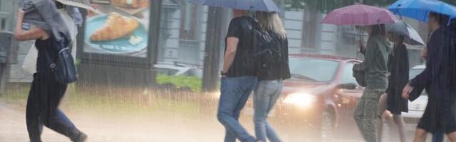 Jaki pljuskovi samo što se nisu sručili na ovaj deo Srbije! Moguća i sugradica