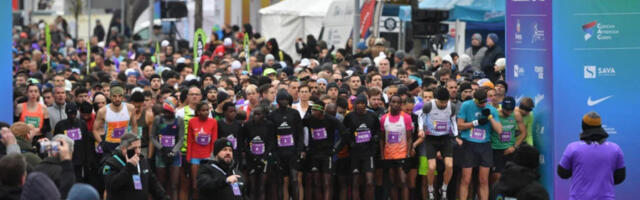 BEOGRADSKI POLUMARATON Ni zima im ne može ništa (FOTO)