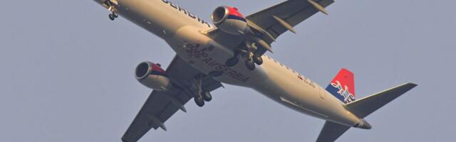 Najnoviji avion u floti Er Srbije obavio prve redovne letove iz Beograda
