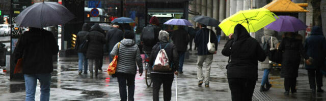 Danas hladno sa kišom, na planinama sneg