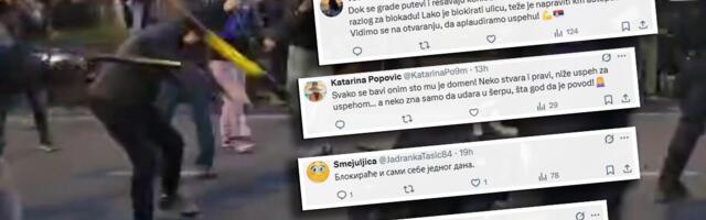 "KAD NEMA VIŠE TEMA - I PESMA IM JE ZA PROTEST, VLAST GRADI, ONI BLOKIRAJU!" Građani besni na studente blokadere zbog poziva na blokadu ZBOG EVROVIZIJE
