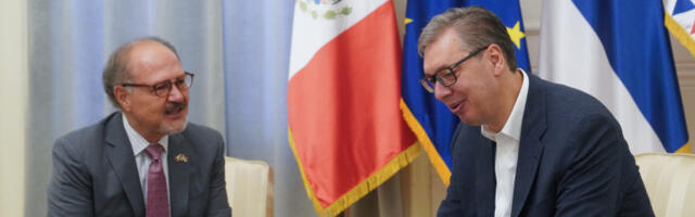 Вучић са амбасадором Мексика у години великог дипломатског јубилеја
