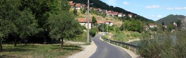 Асфалт на Бањском Чамцу