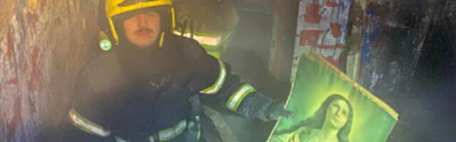 ČUDO BOŽJE U PORODIČNOJ KUĆI U SENTI – SVE IZGORELO OSIM JEDNOG SIMBOLA VERE: Vatrogasac Nenad iz zgarišta izneo neoštećenu ikonu