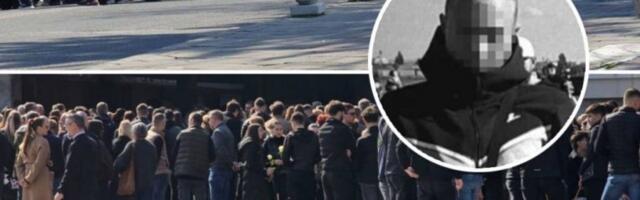 "MIHAJLO, SINE MOJ..." Jecaji odzvanjaju Batajničkim grobljem, suze porodice i prijatelja Mihajla (18) koji je nastradao kod Busija!