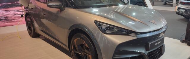 Cupra Tavascan izložen u Hali 3, zajedno s Audi modelima