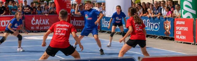 Čačak domaćin završnice Državnog finala “Plazma Sportskih igara mladih Srbije“